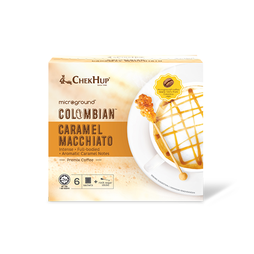 Chek Hup Microground Colombian Caramel Macchiato (23g x 6s)